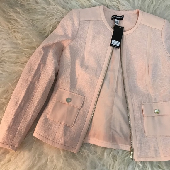 Karl Lagerfeld Paris Pink Jacket - Picture 10 of 10